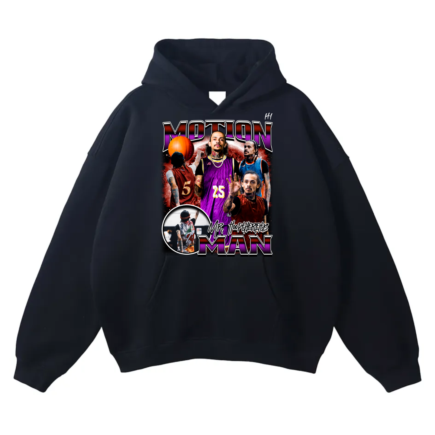 Motion Man Oversize Fleeced Hoodie