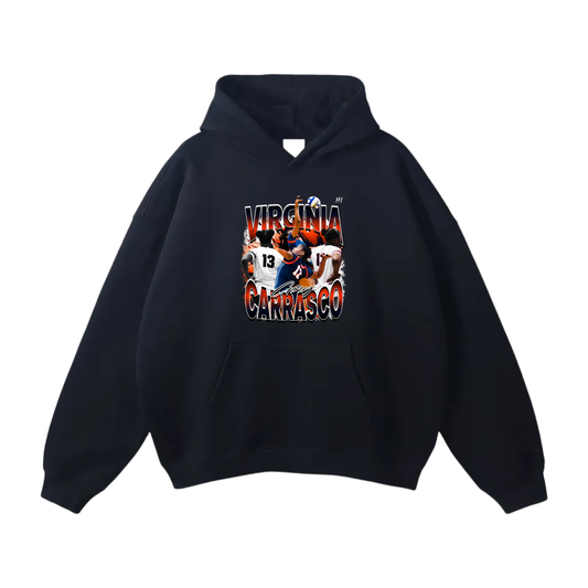 Virginia Carrasco Contreras Oversize Fleeced Hoodie