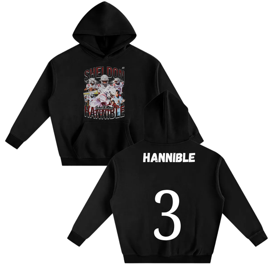 Sheldon Hannible Oversize Fleeced Hoodie