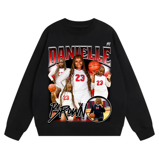 Danielle Brown Heavyweight Crewneck Sweatshirt