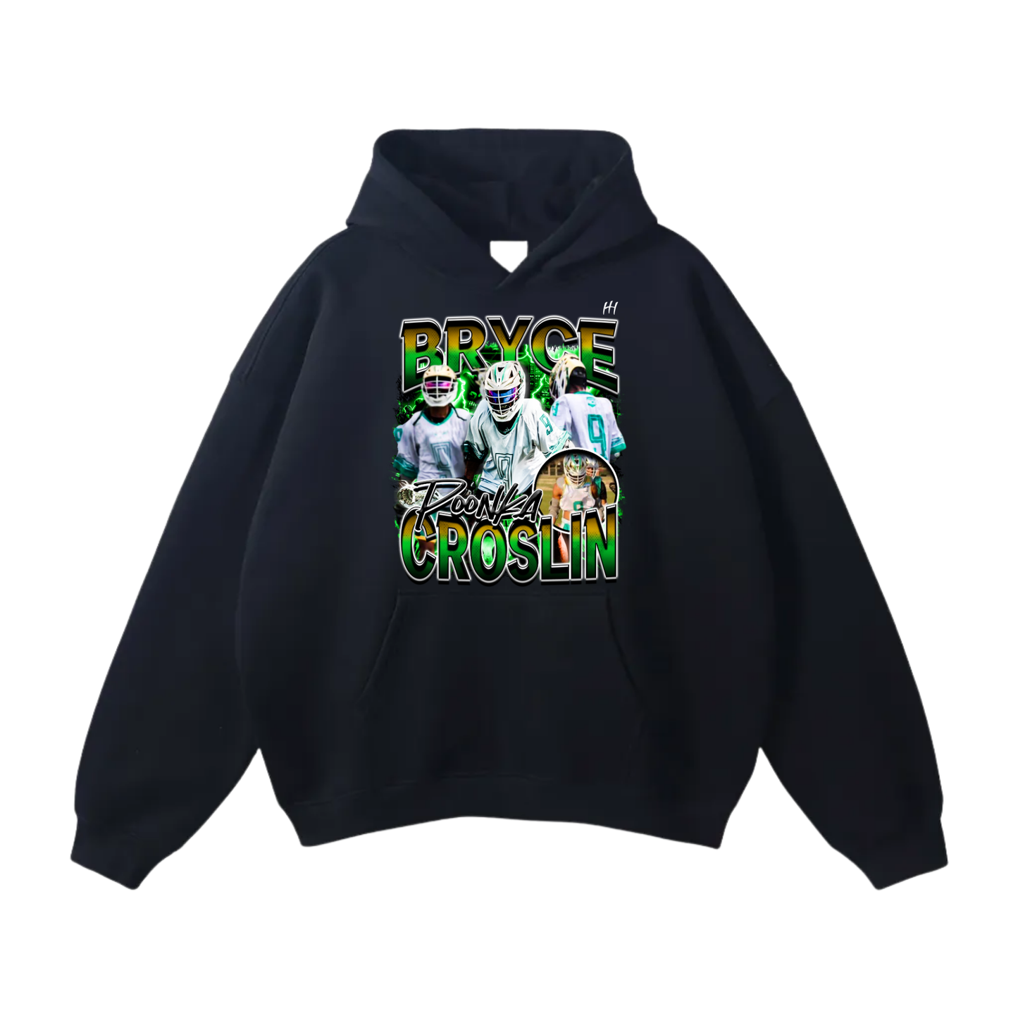 Bryce Crosslin Oversize Fleeced Hoodie