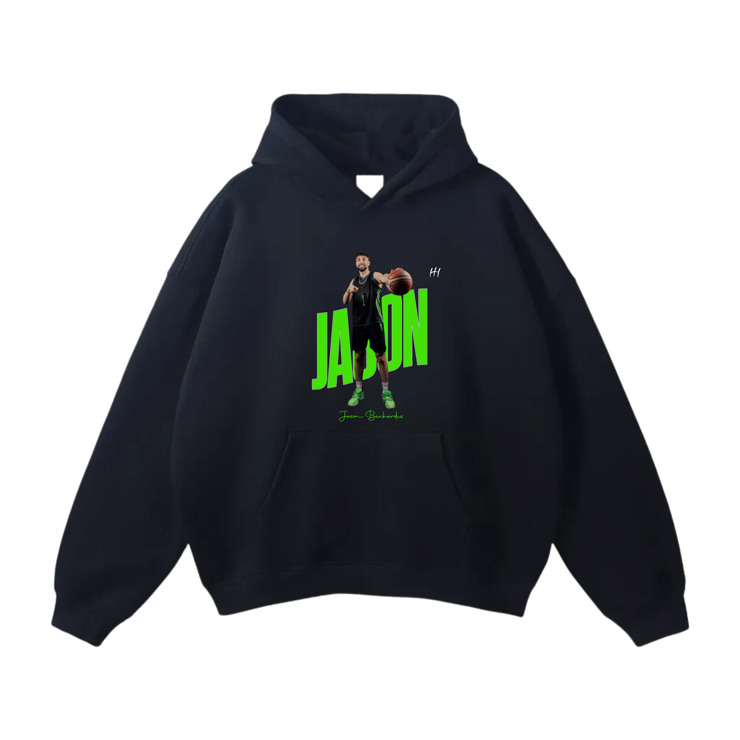 Jason Benhardus Oversize Fleeced Hoodie