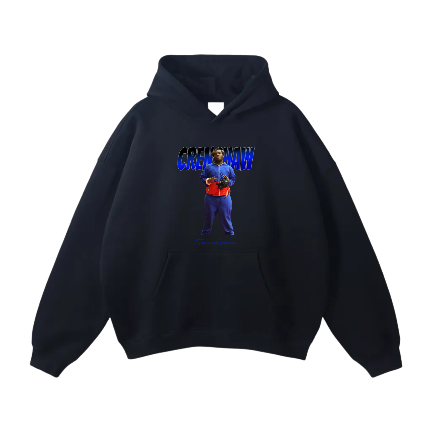 Treshawn Crenshaw Oversize Fleeced Hoodie