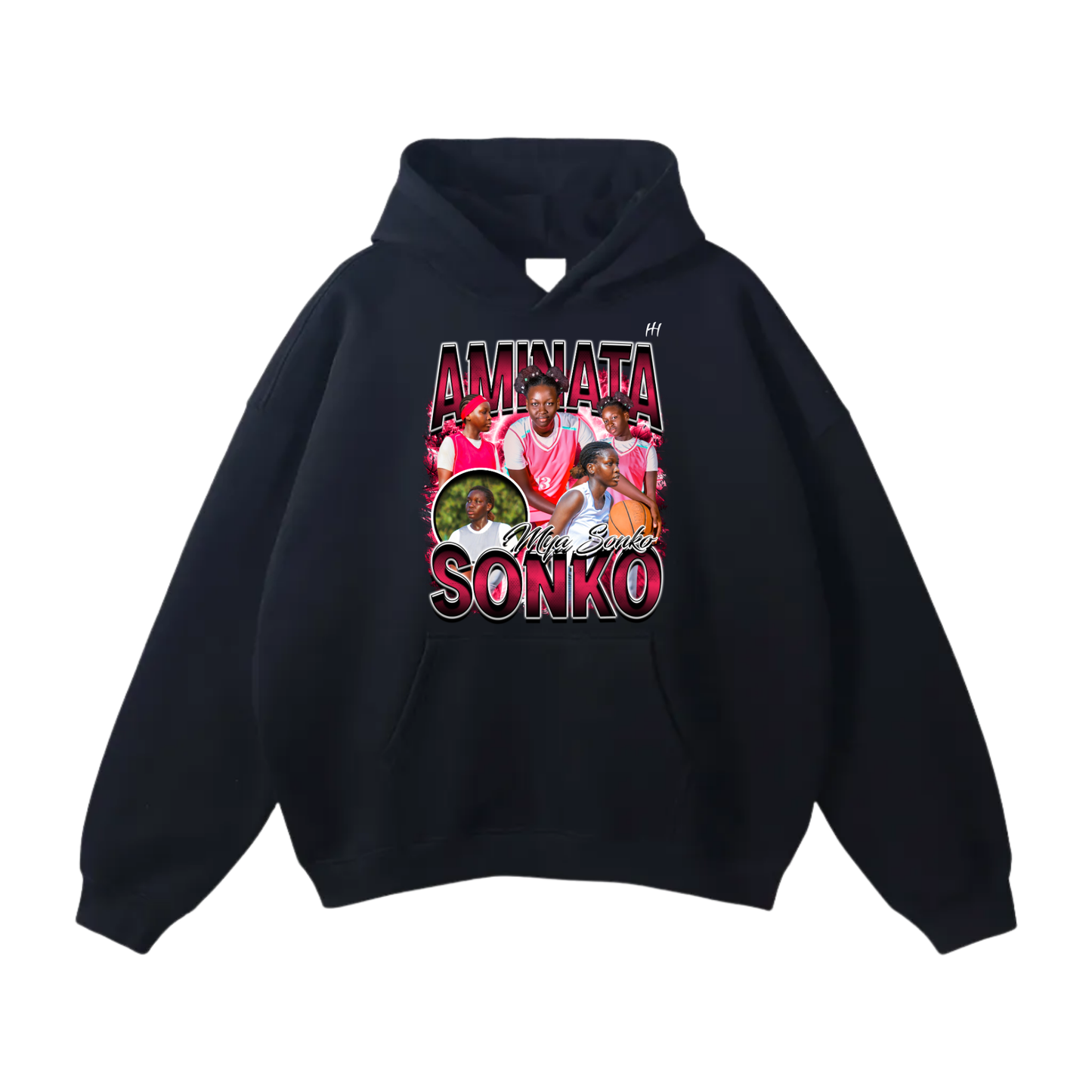 Aminata Sonko Oversize Fleeced Hoodie