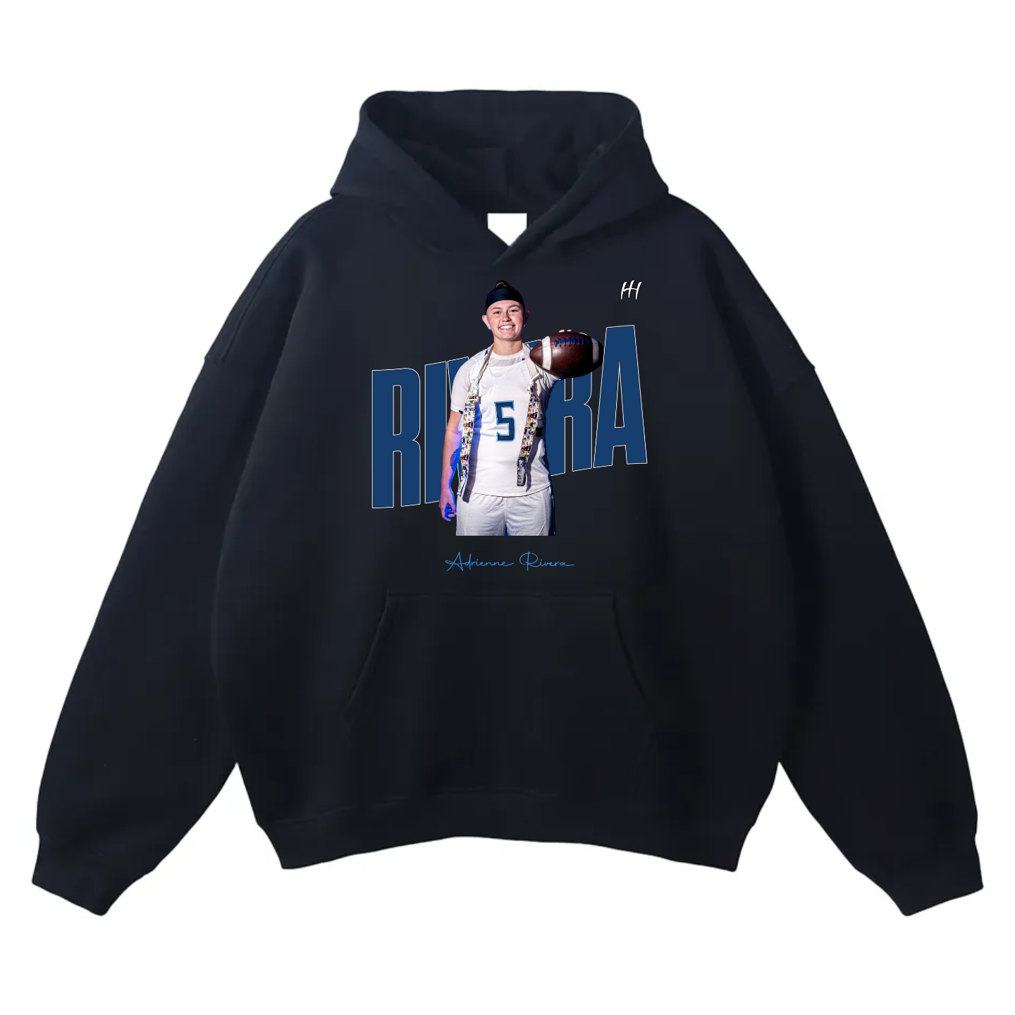 Adrienne Rivera Oversize Fleeced Hoodie