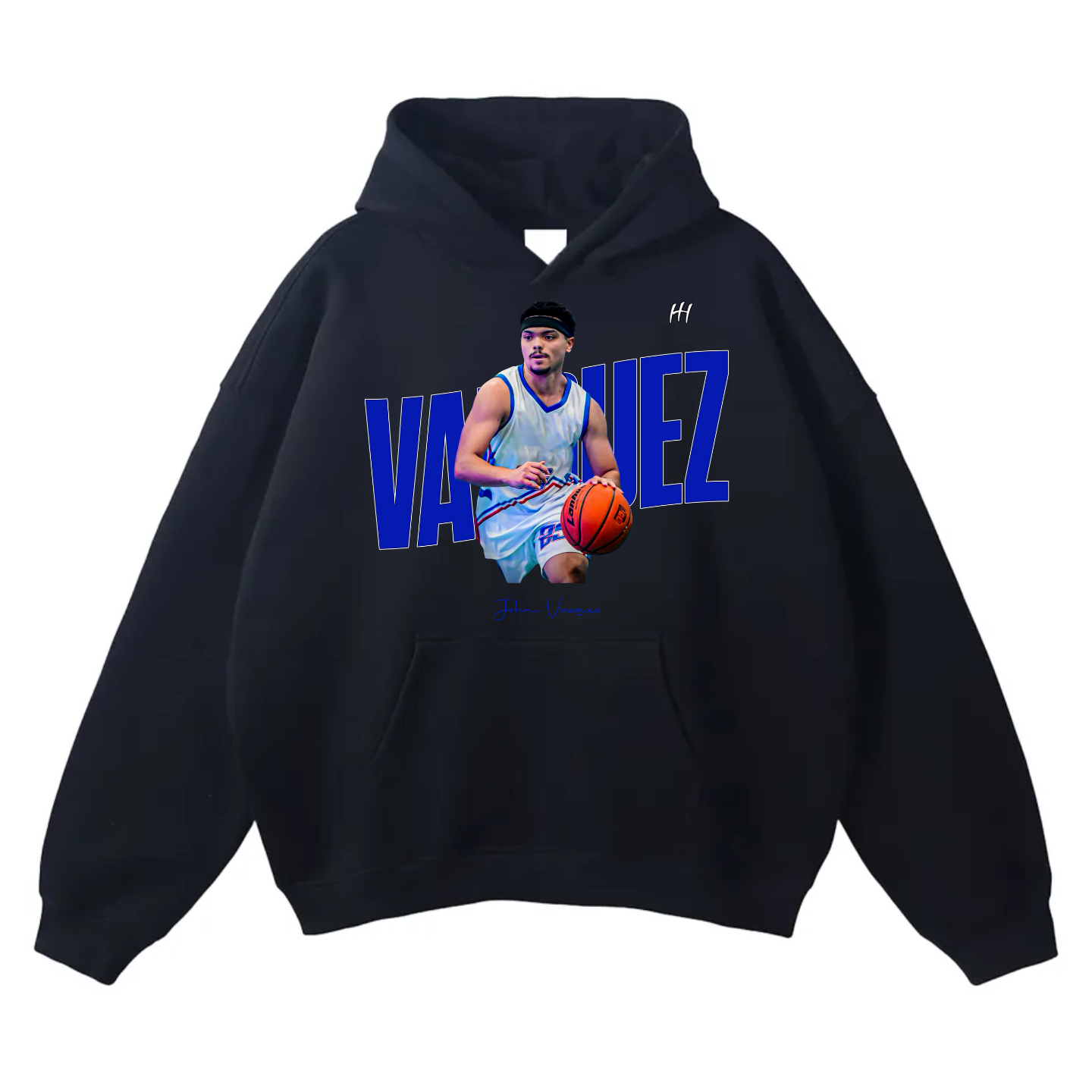 John Vazquez Oversize Fleeced Hoodie