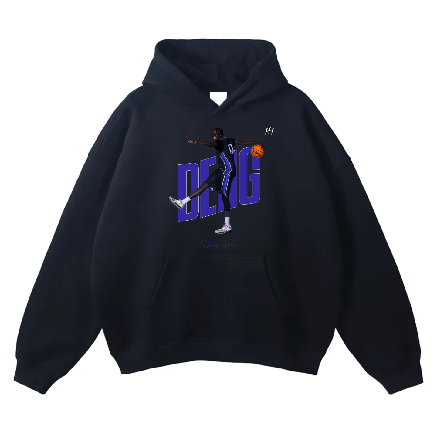 Deng Diew Oversize Fleeced Hoodie