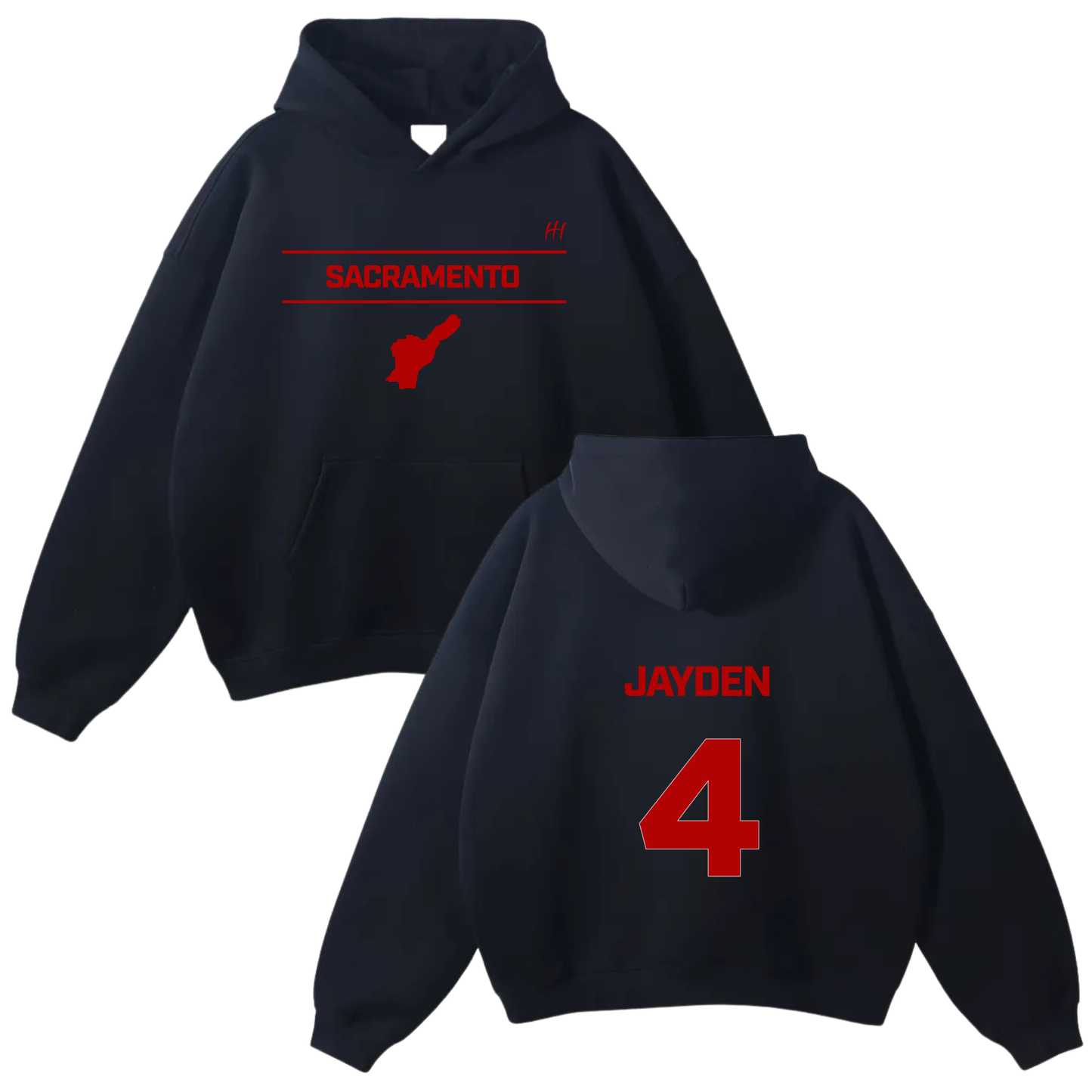 Jayden Murrey Oversize Fleeced Hoodie