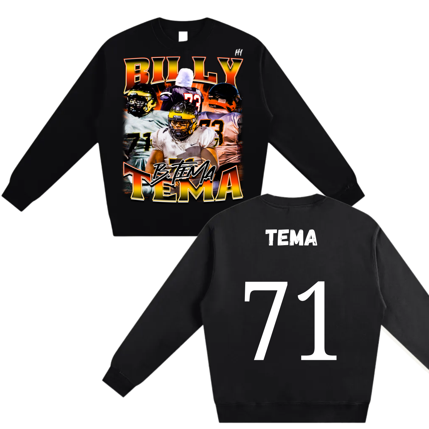 Billy Tema Heavyweight Crewneck Sweatshirt