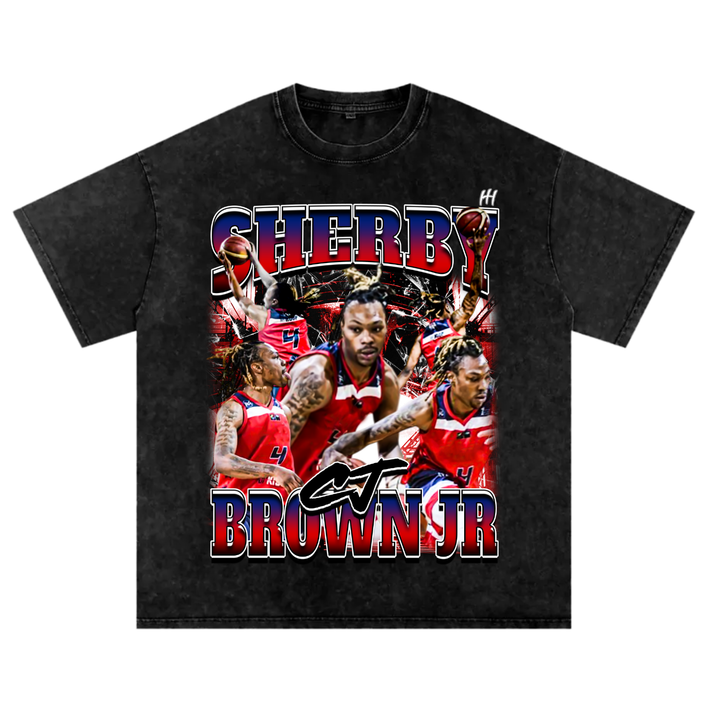 Sherby Brown Jr Heavyweight Oversized T-shirt
