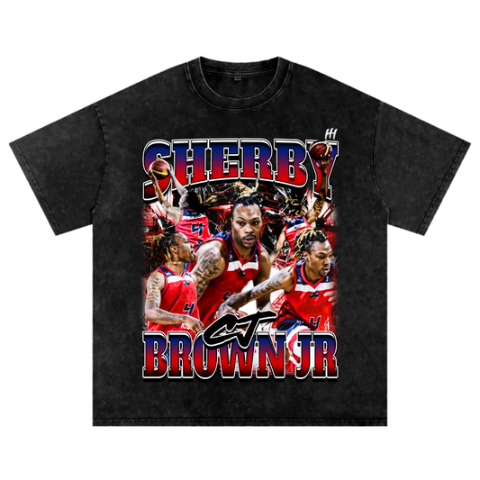 Sherby Brown Jr Heavyweight Oversized T-shirt