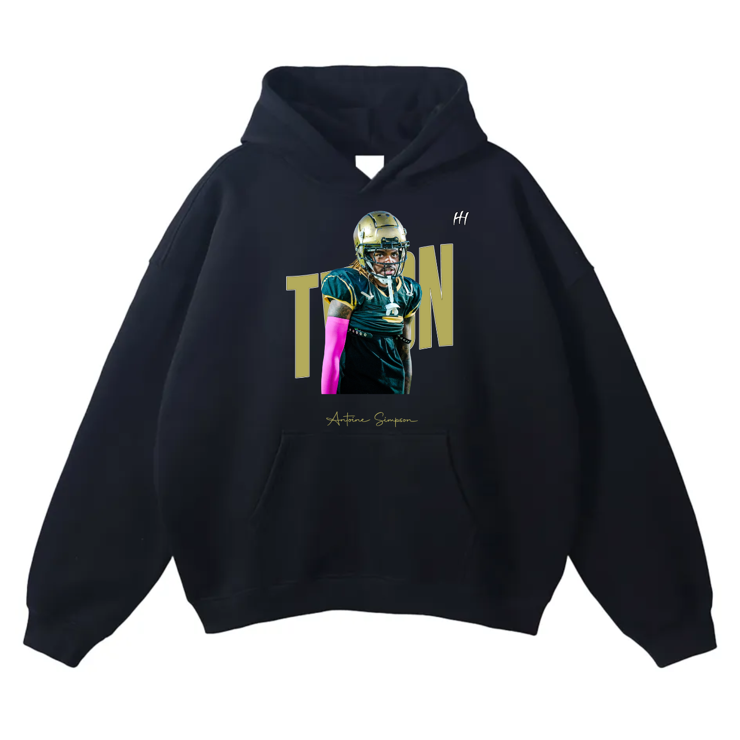 Antoine Simpson Oversize Fleeced Hoodie