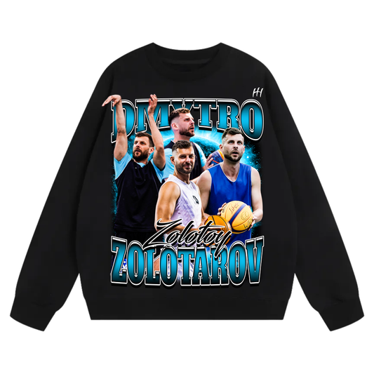 Dmytro Zolotarov Heavyweight Crewneck Sweatshirt