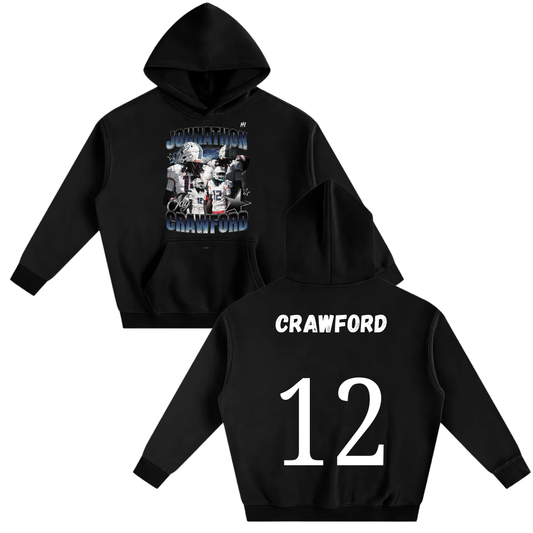 Johnathon Crawford Oversize Fleeced Hoodie
