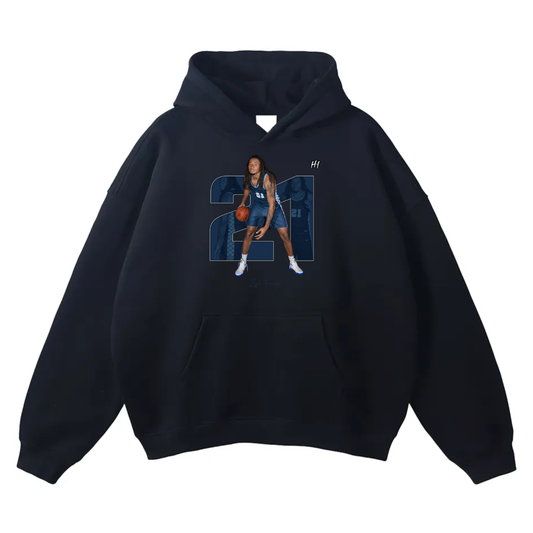 Zyir Fowler Oversize Fleeced Hoodie