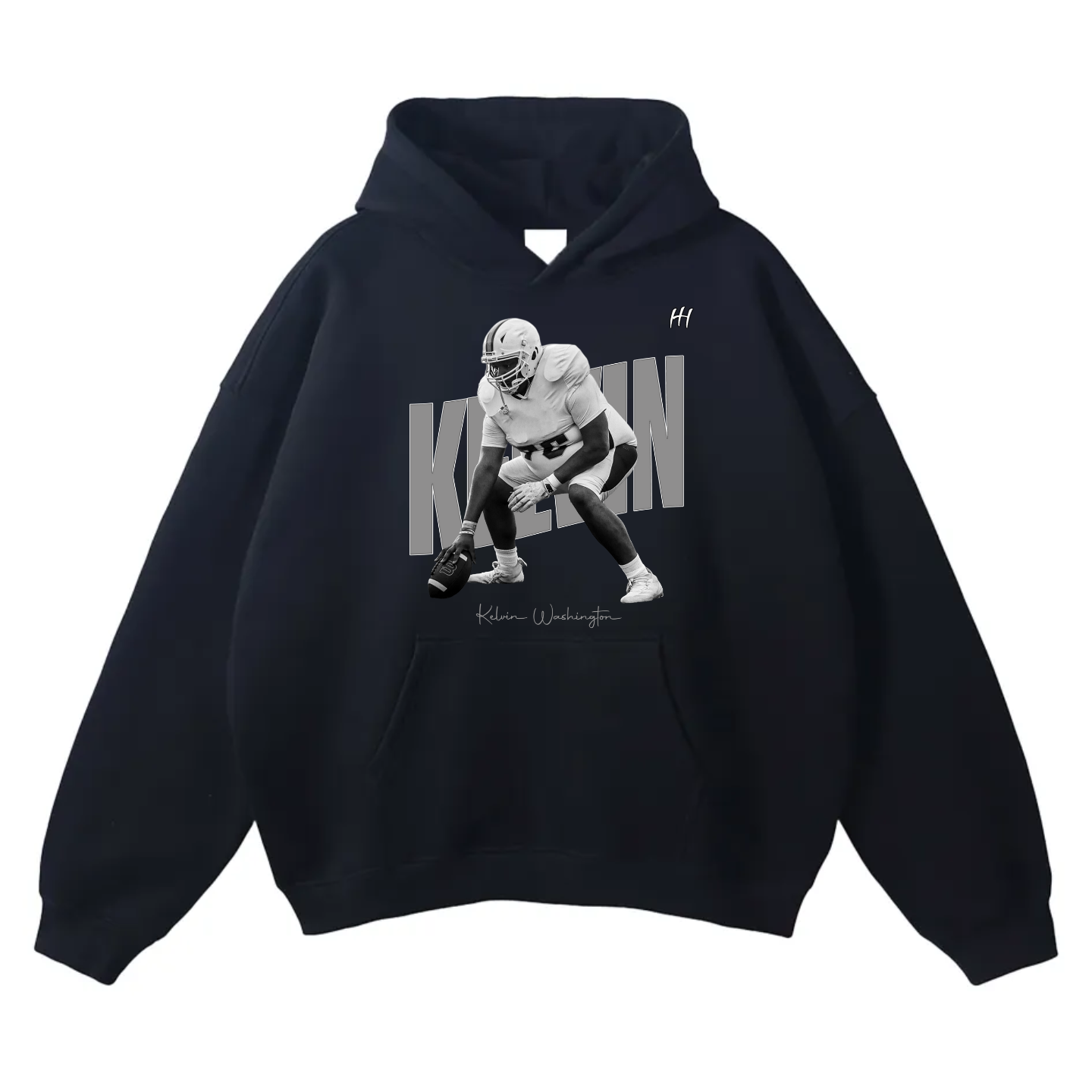 Kelvin Washington Oversize Fleeced Hoodie