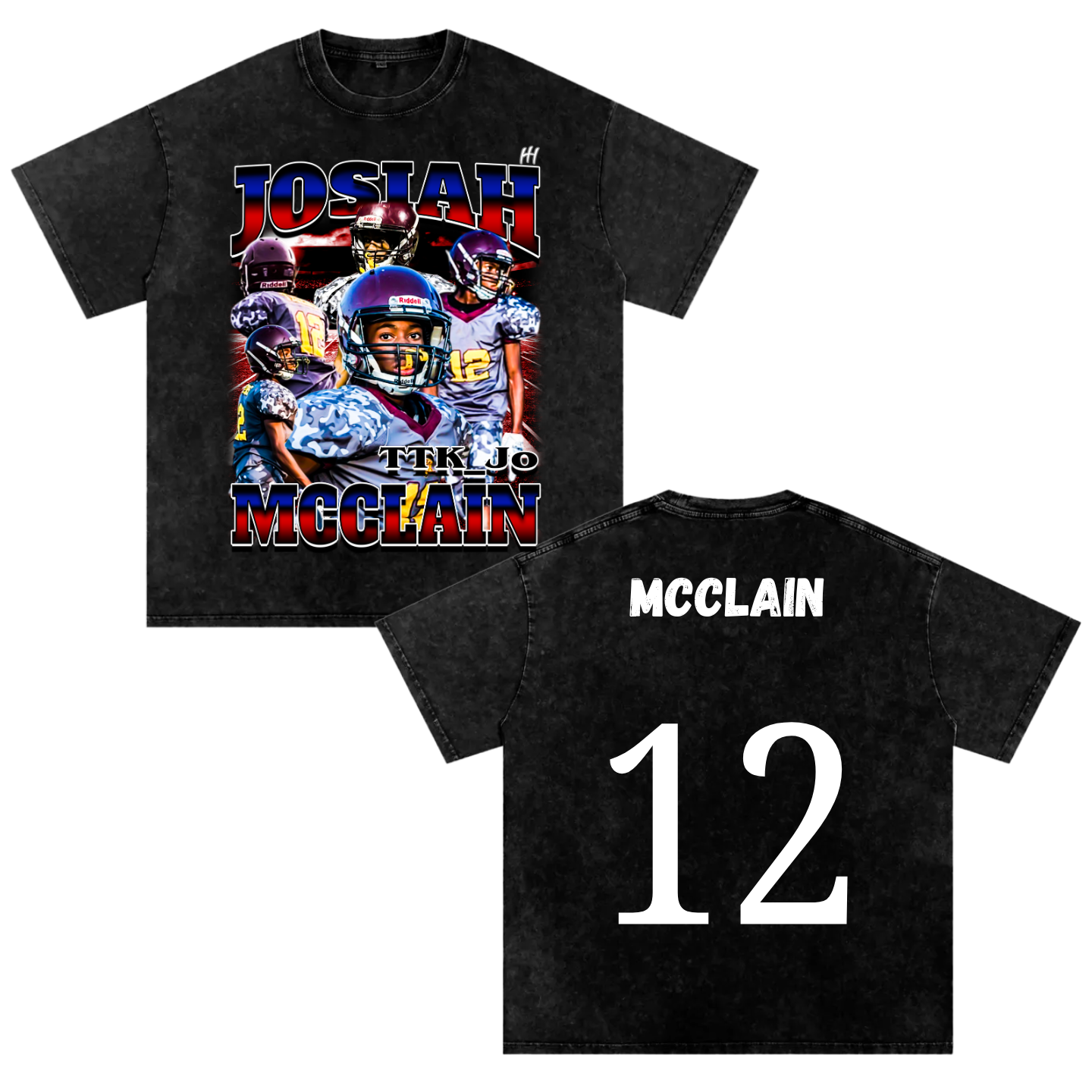 Josiah Mcclain Heavyweight Oversized T-shirt
