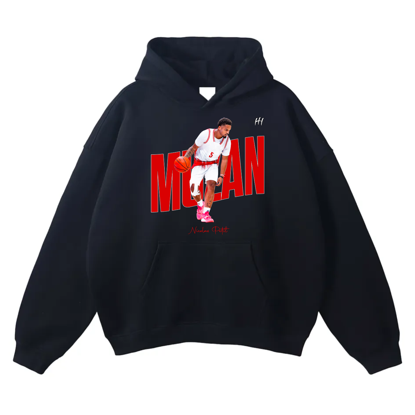 Nicolas Petit Oversize Fleeced Hoodie