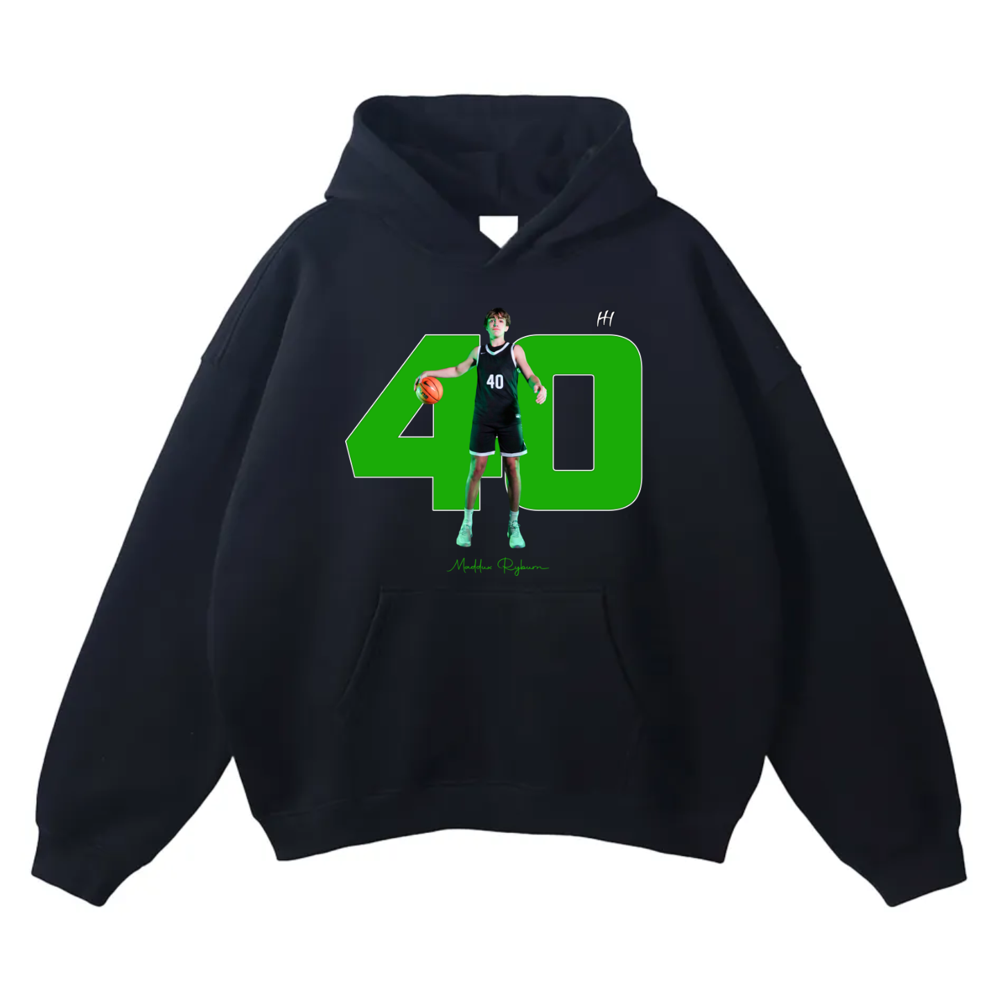 Maddux Ryburn Oversize Fleeced Hoodie