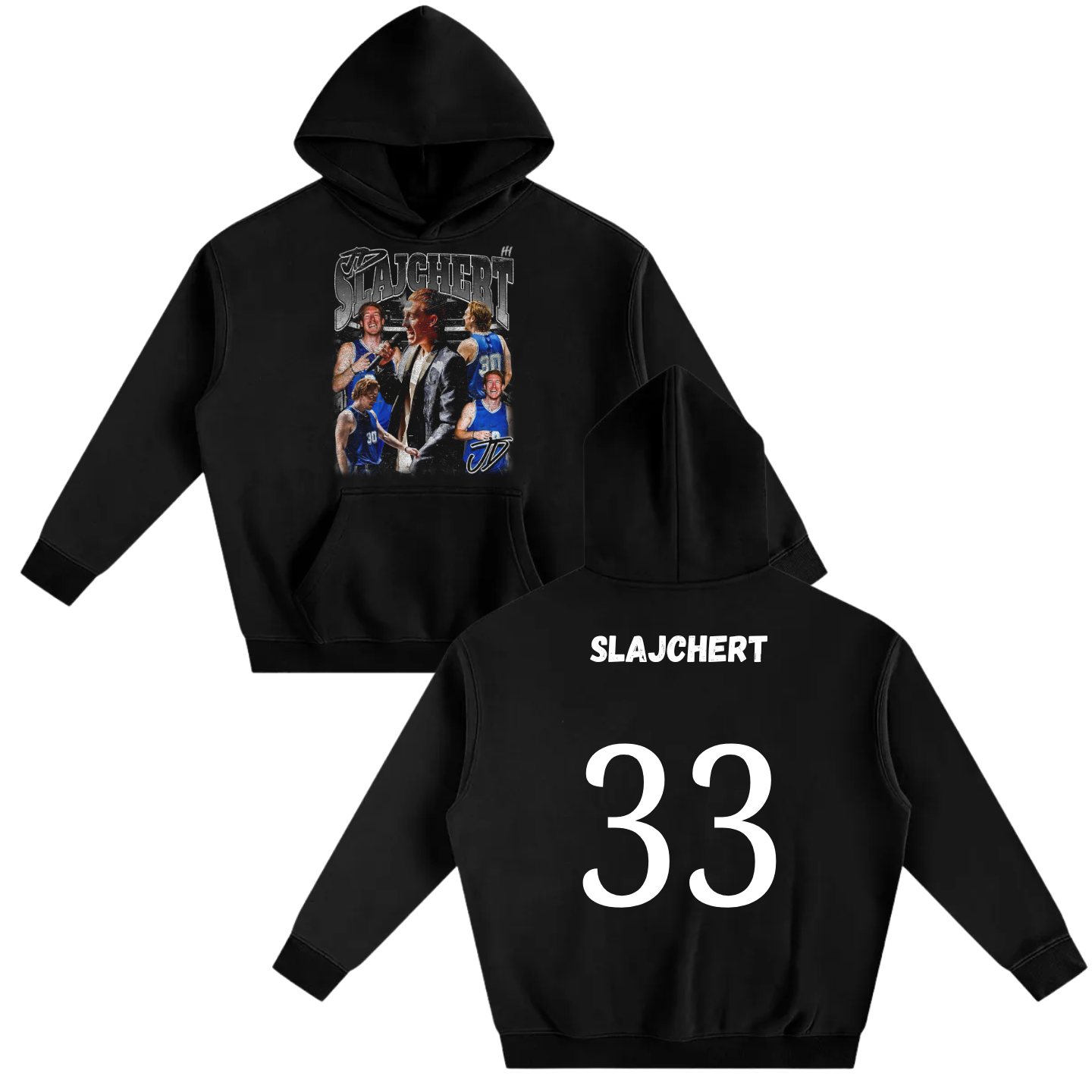 JD Slajchert Oversize Fleeced Hoodie
