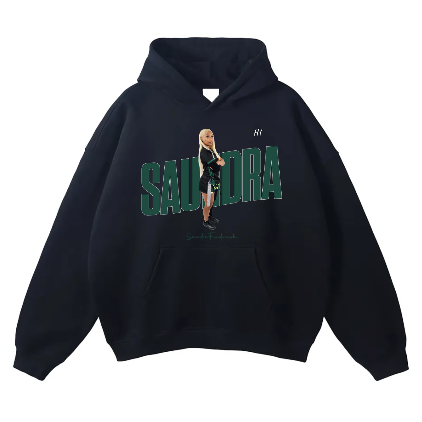 Saundra Oversize Fleeced Hoodie
