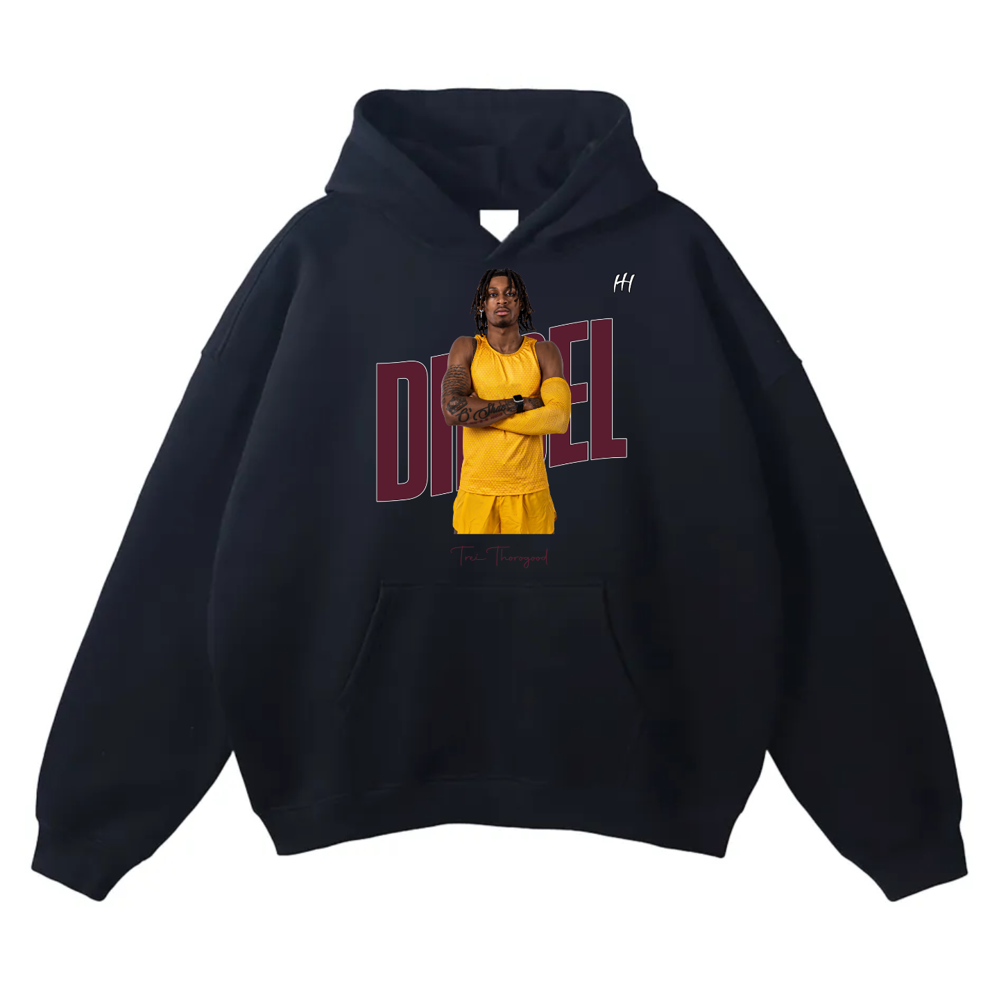 Trei Thorogood Oversize Fleeced Hoodie
