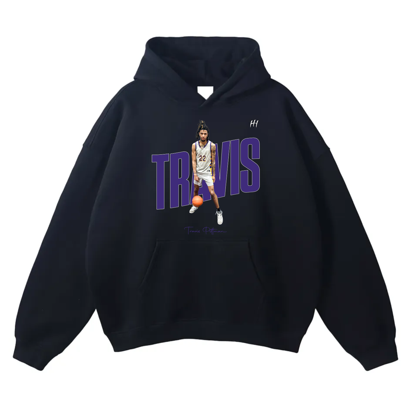 Travis Pittman Oversize Fleeced Hoodie
