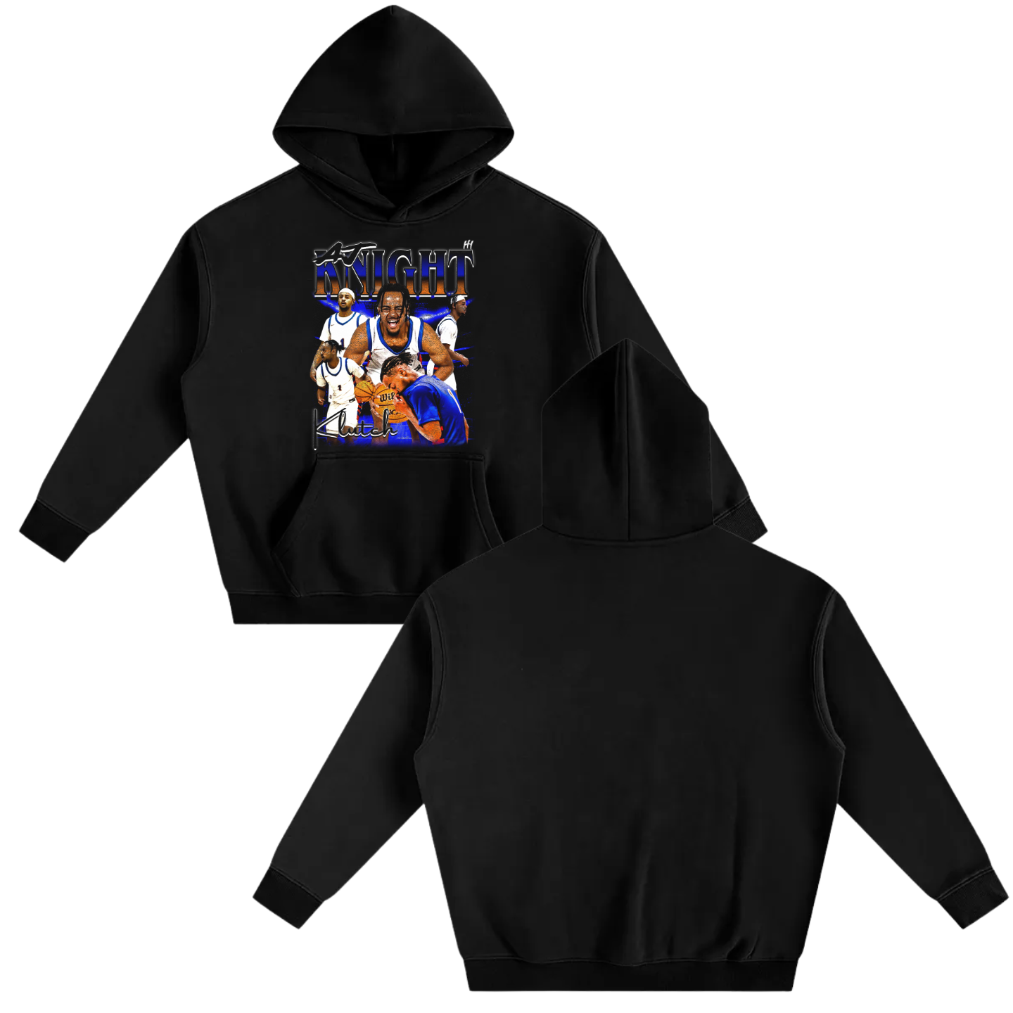 AJ Knight Oversize Fleeced Hoodie
