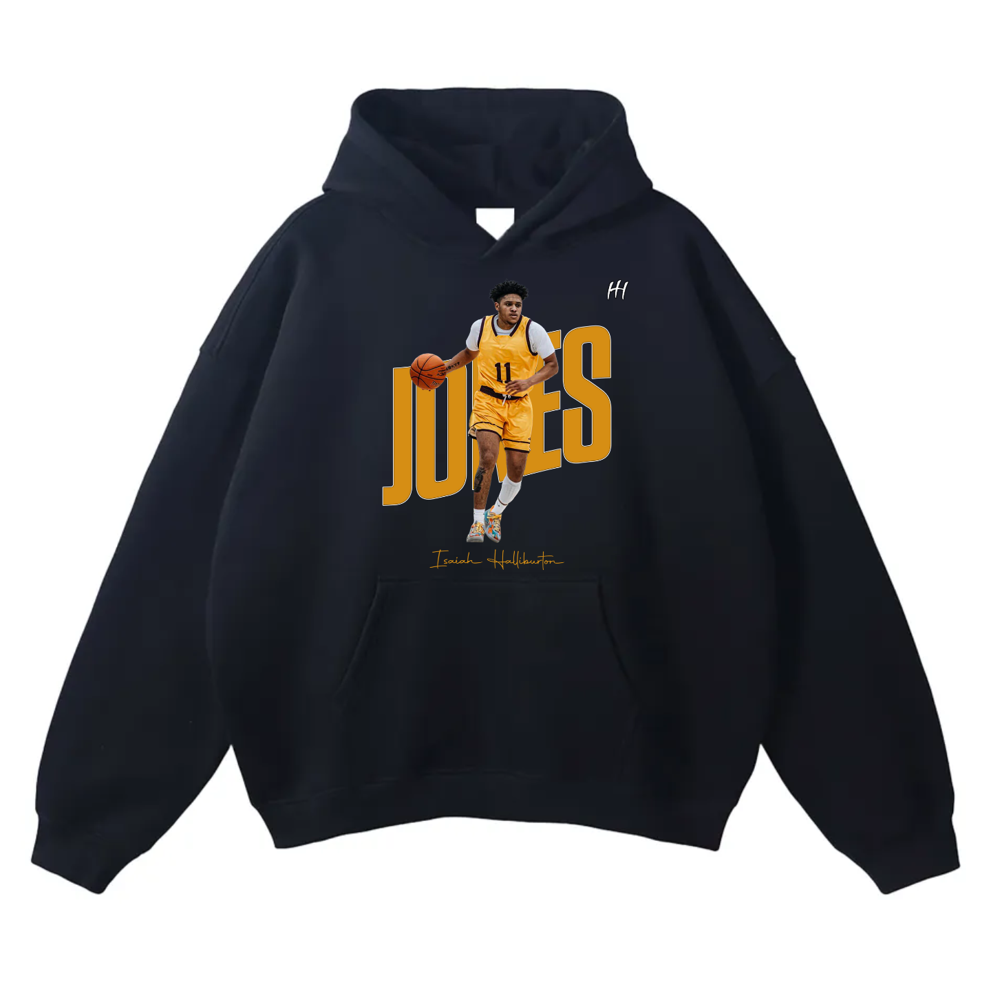 Isaiah Halliburton Oversize Fleeced Hoodie