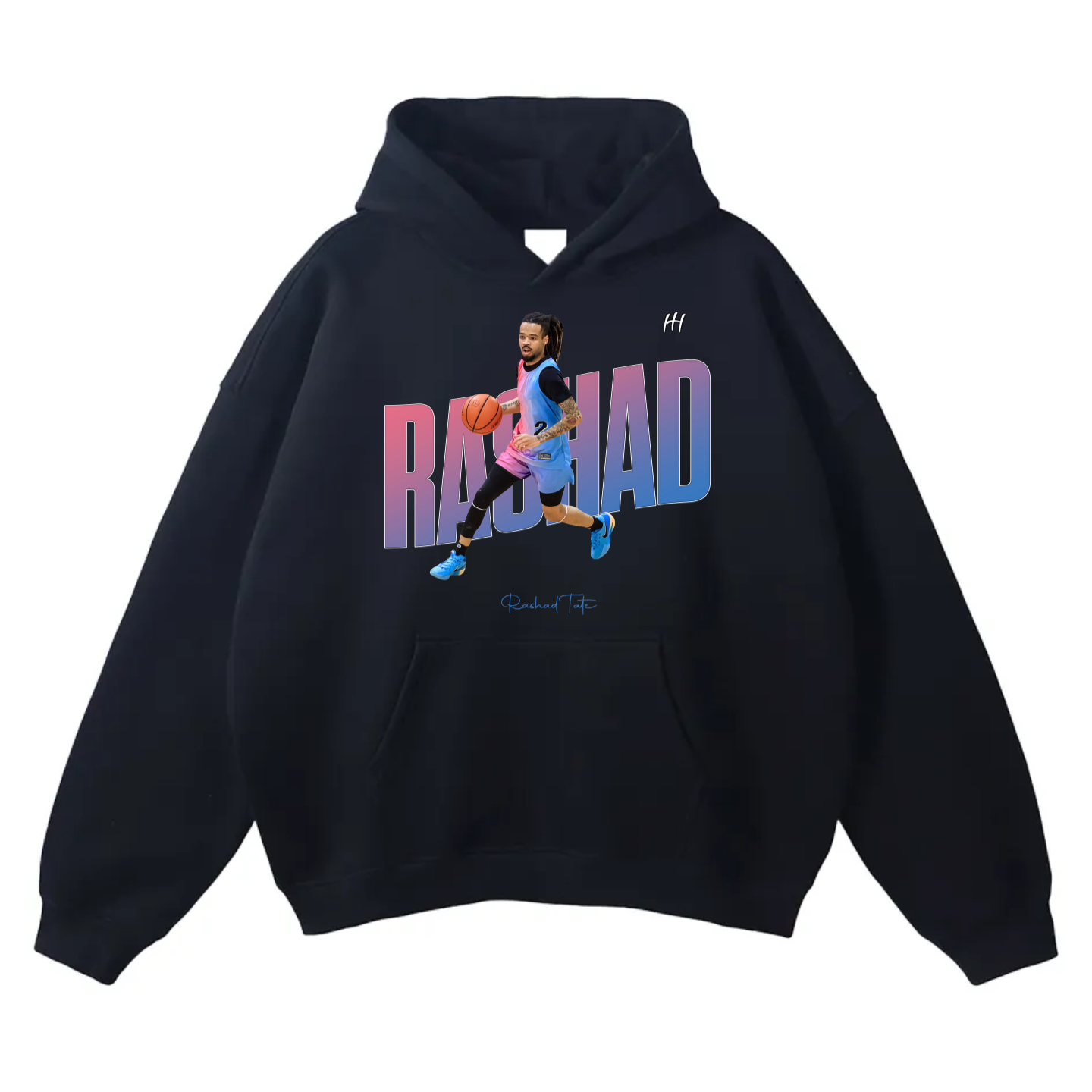 Double R Oversize Fleeced Hoodie
