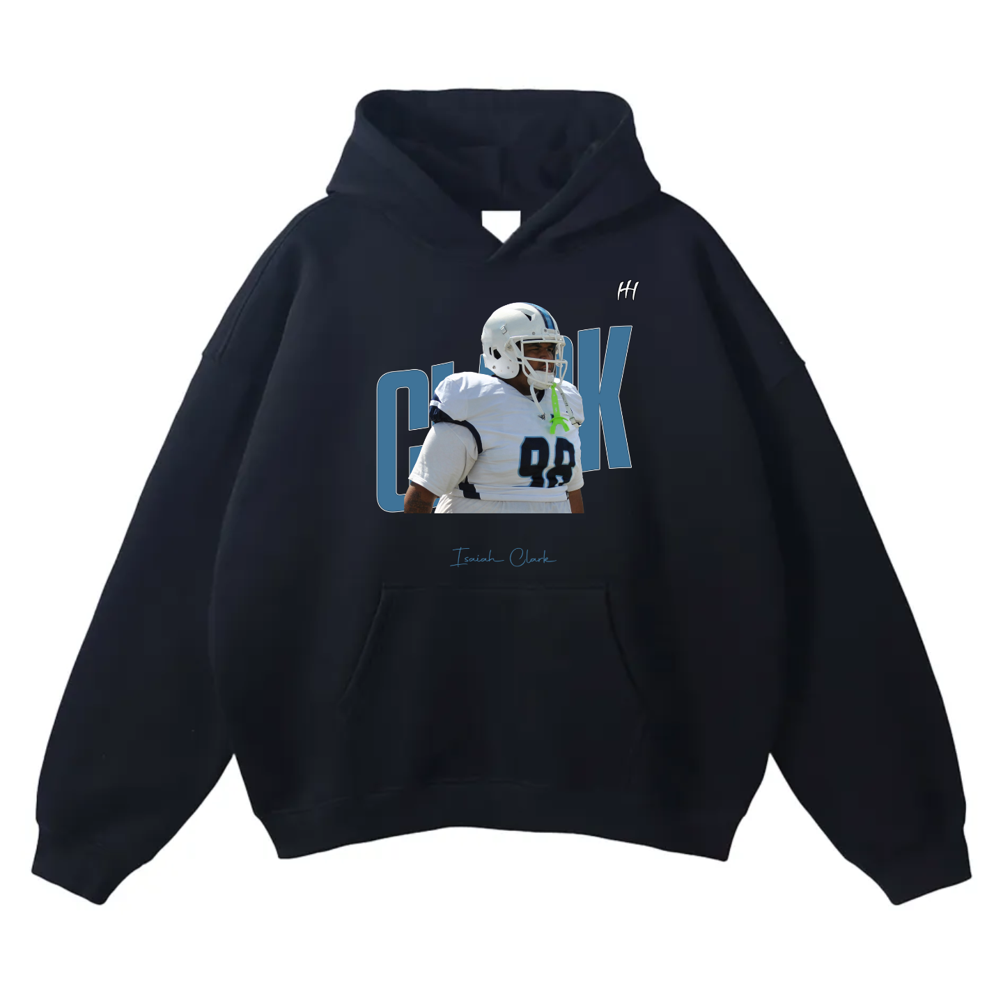 Isaiah Clark Oversize Fleeced Hoodie