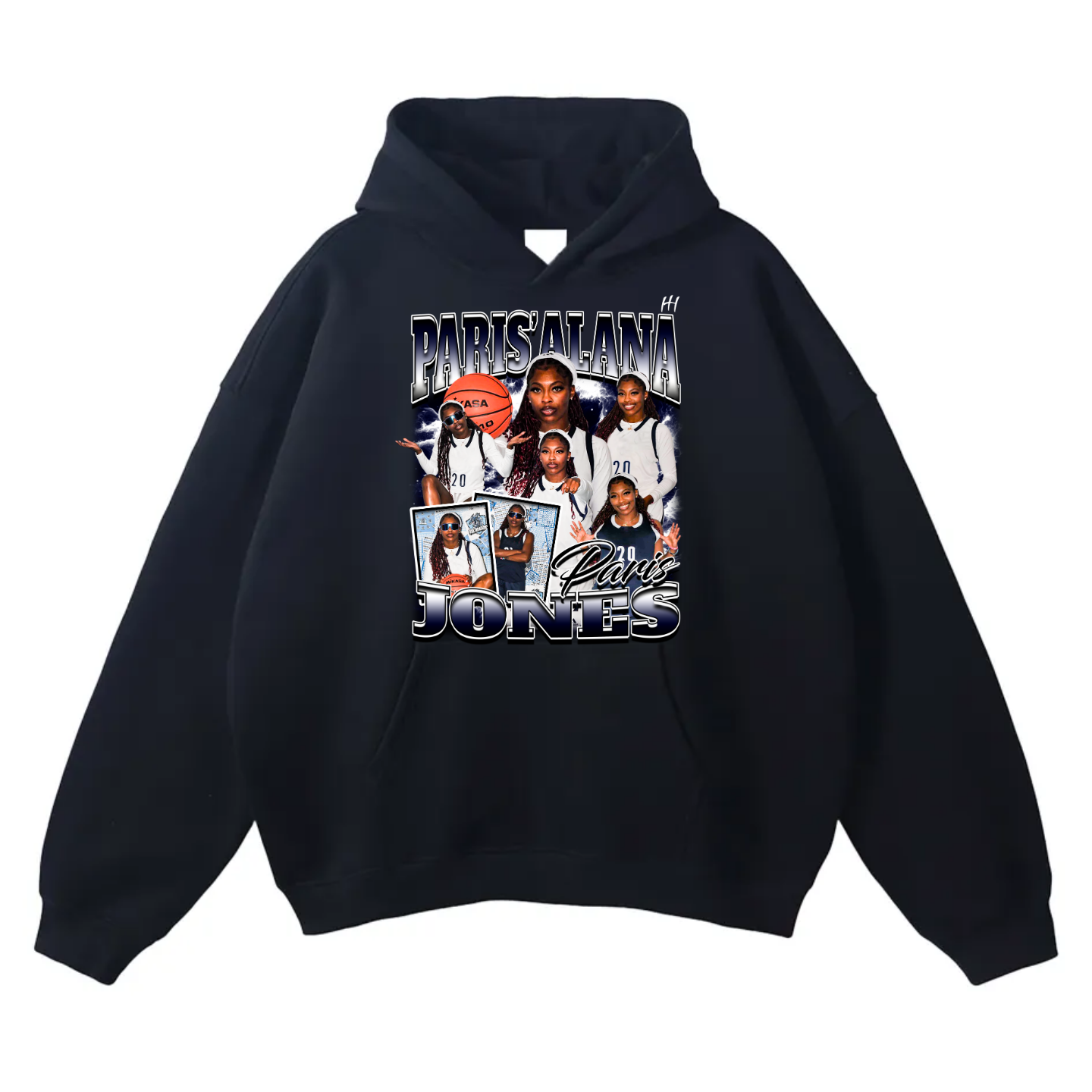 Paris'alana Jones Oversize Fleeced Hoodie