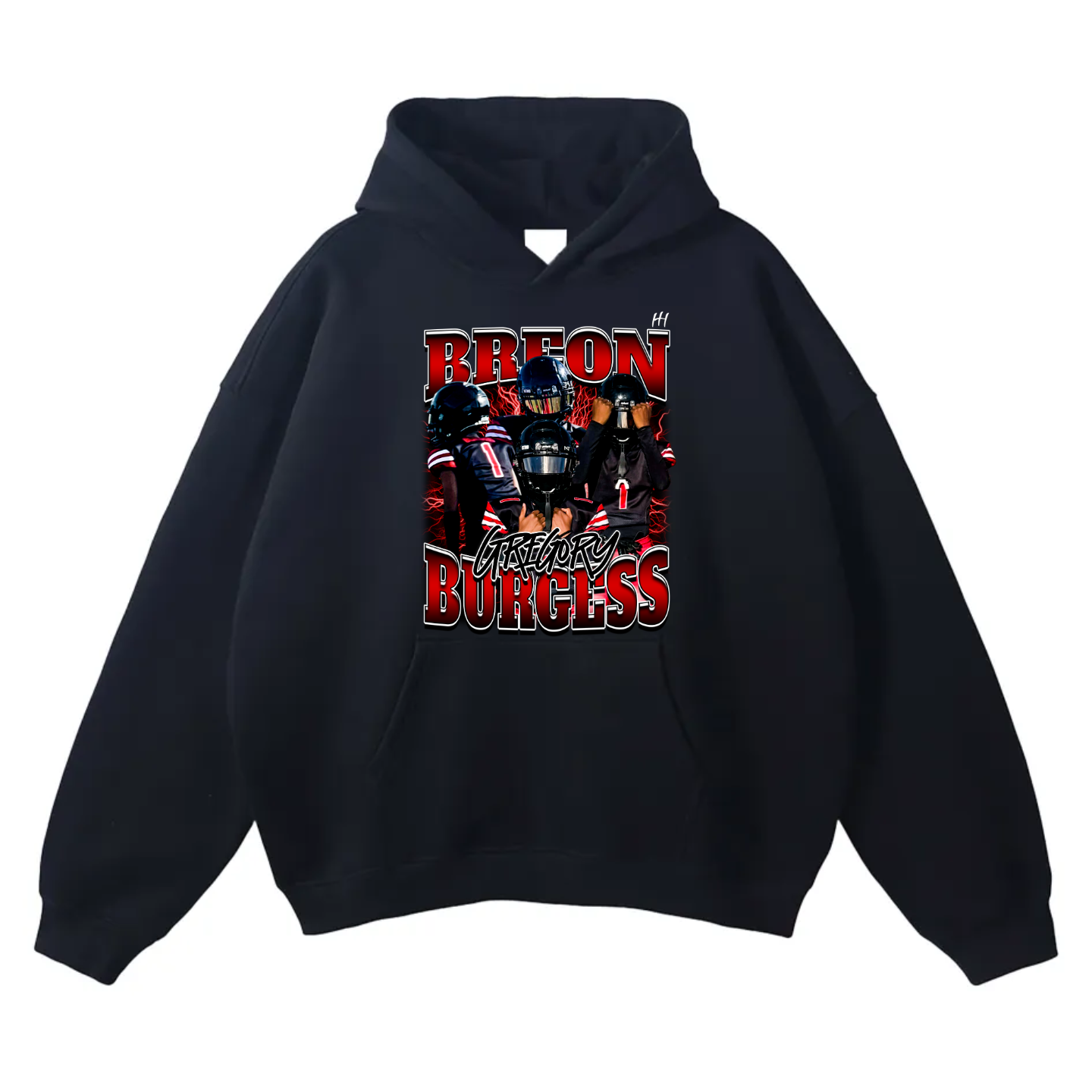 Breon Gregory Burgess Oversize Fleeced Hoodie