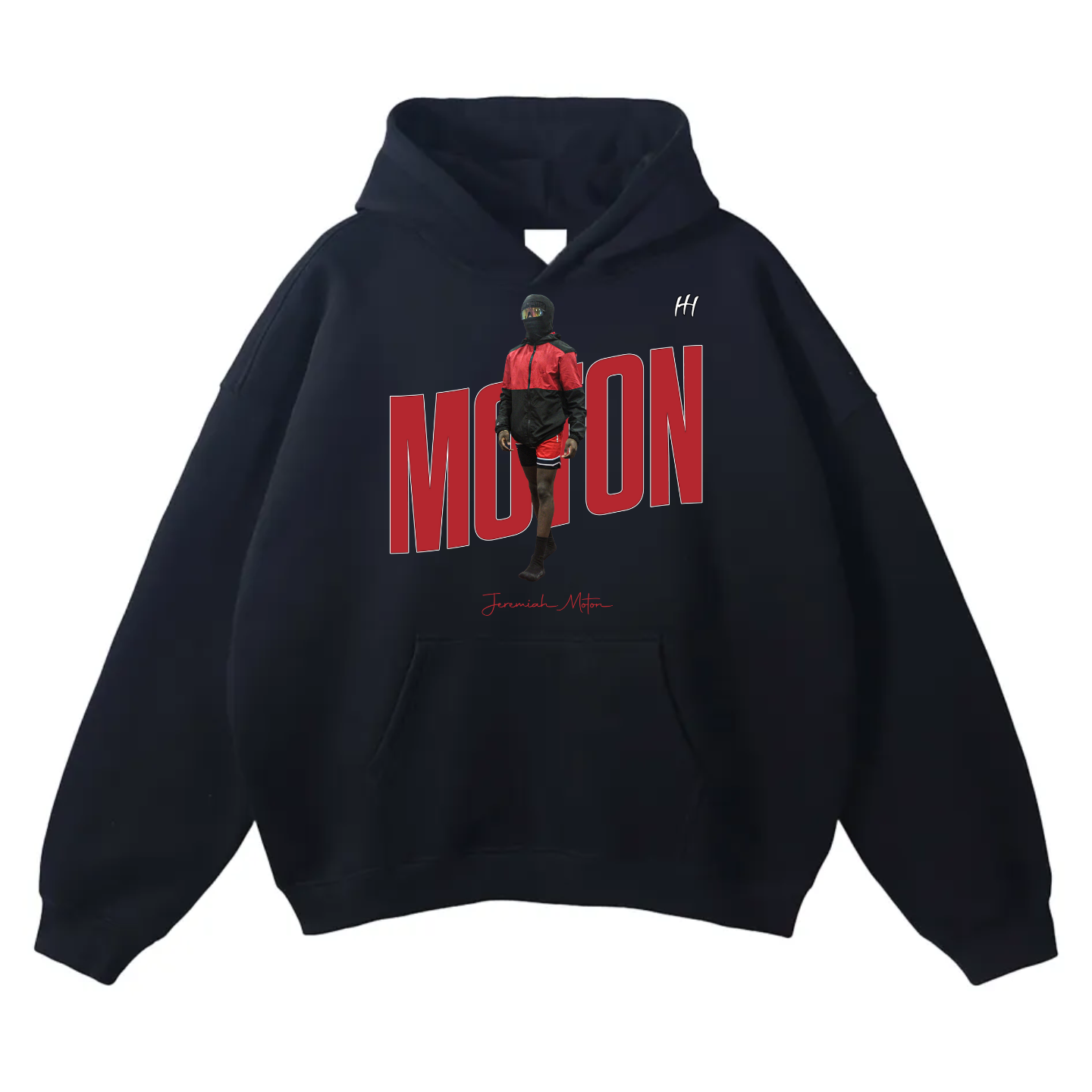 Jeremiah Moton Oversize Fleeced Hoodie