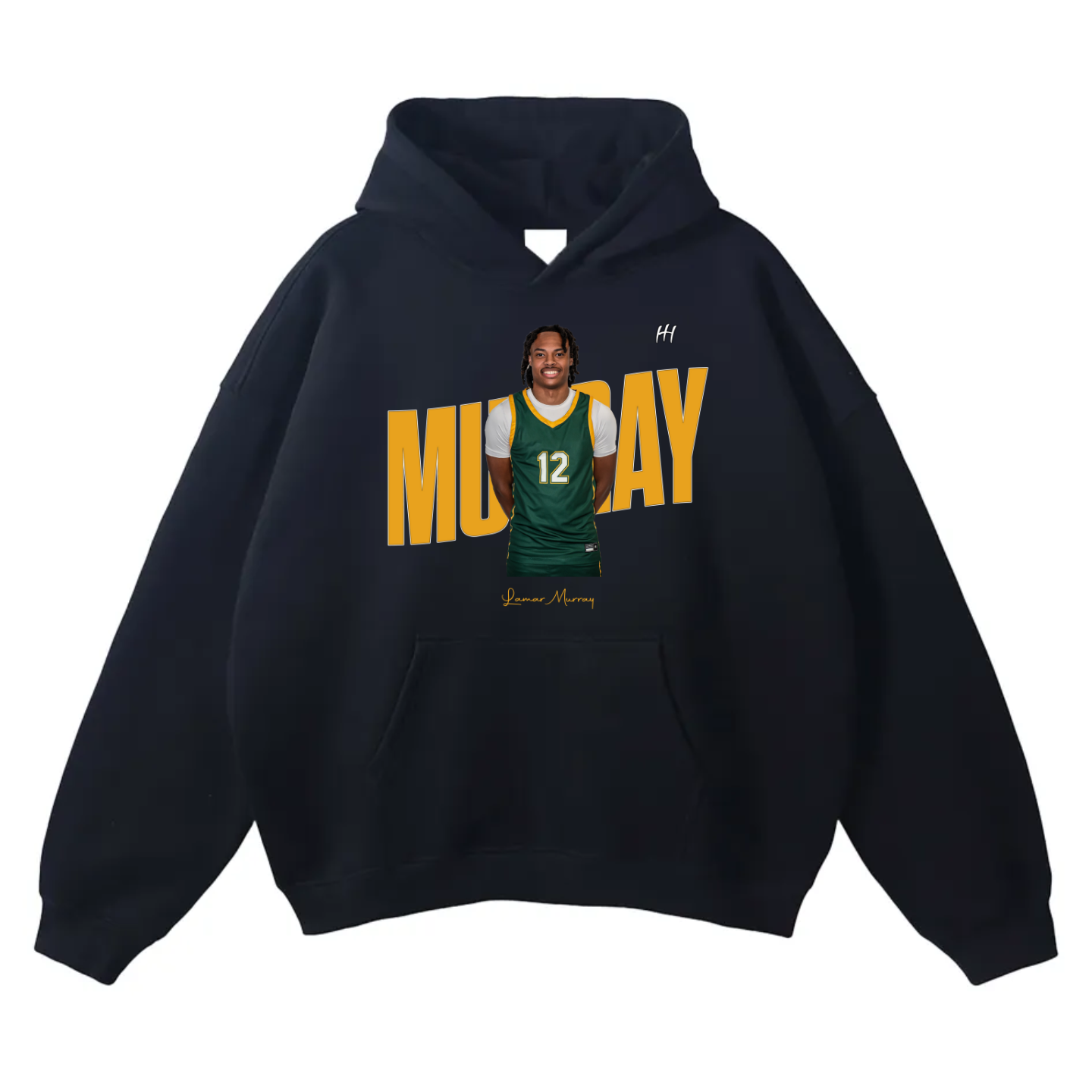 Lamar Murray Oversize Fleeced Hoodie