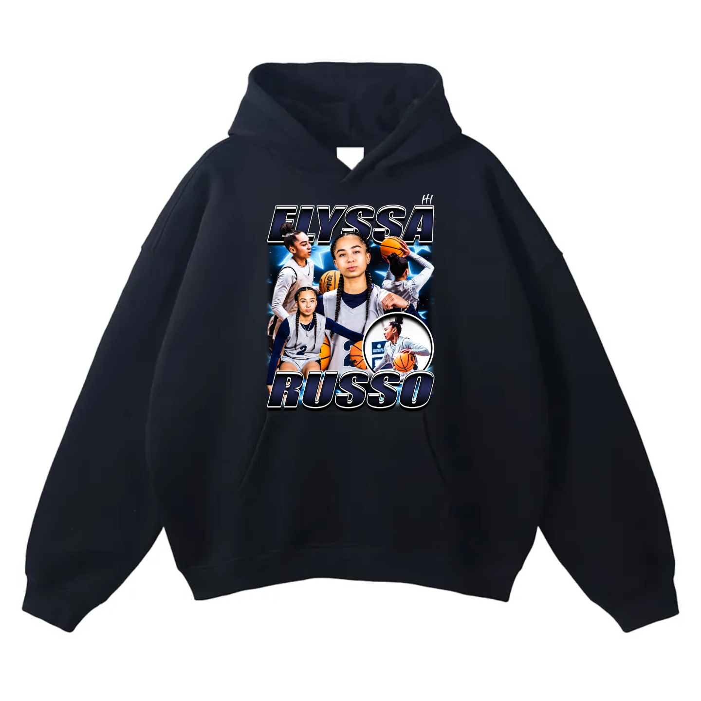 Elyssa Russo Oversize Fleeced Hoodie