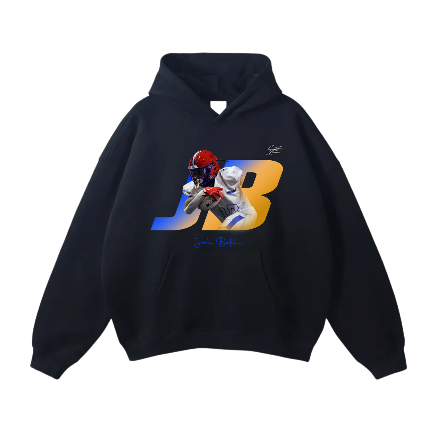 Josh Batiste Oversize Fleeced Hoodie