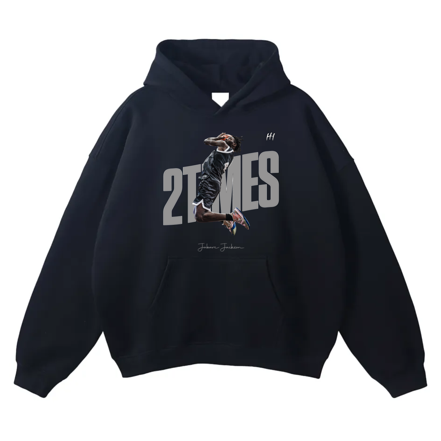 Jabare Jackson Oversize Fleeced Hoodie