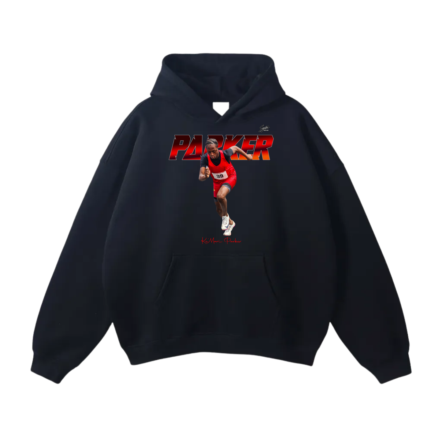 Ke’Mari Parker Oversize Fleeced Hoodie