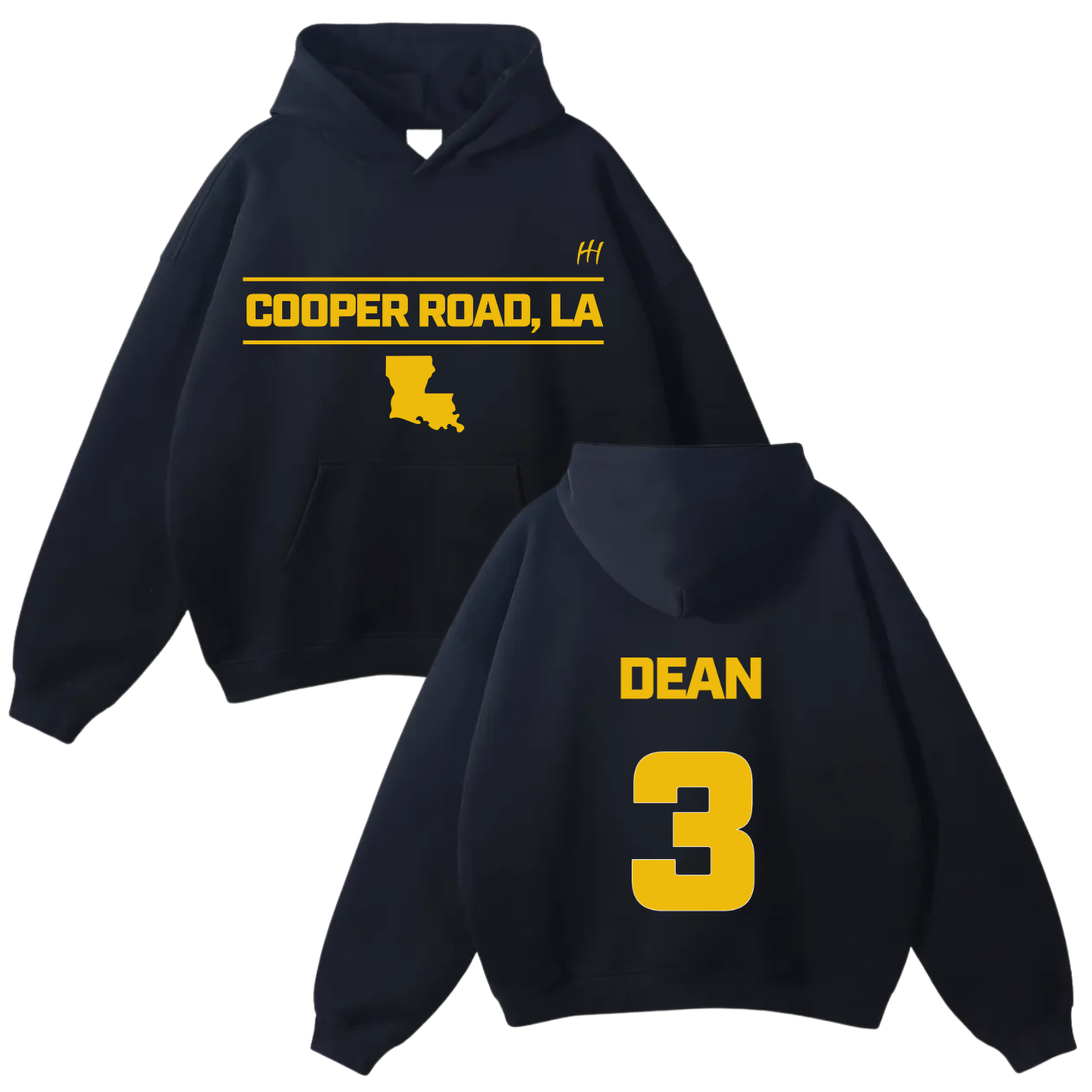 Kerel Dean Oversize Fleeced Hoodie