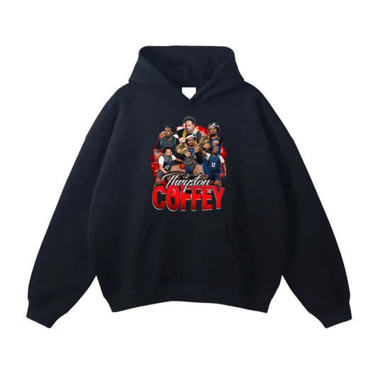Thrysron Coffey Oversize Fleeced Hoodie