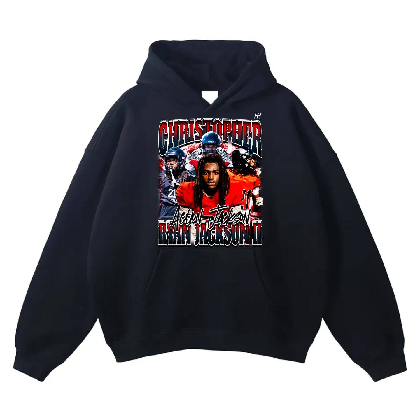 Christopher Ryan Jackson Oversize Fleeced Hoodie