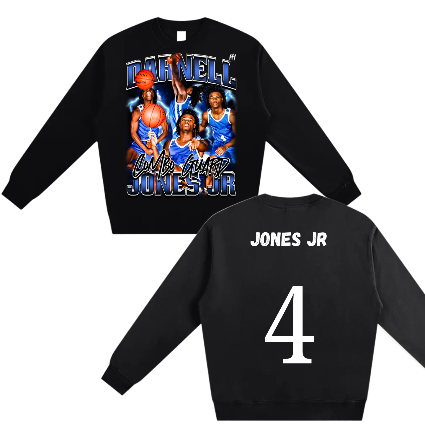 Darnell jones jr Heavyweight Crewneck Sweatshirt