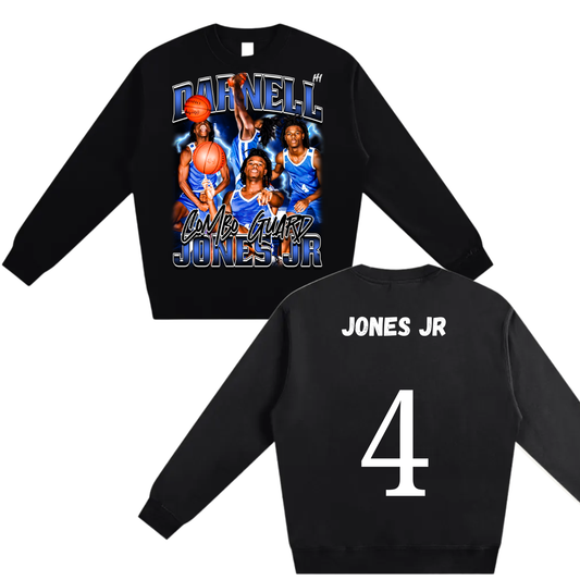 Darnell jones jr Heavyweight Crewneck Sweatshirt