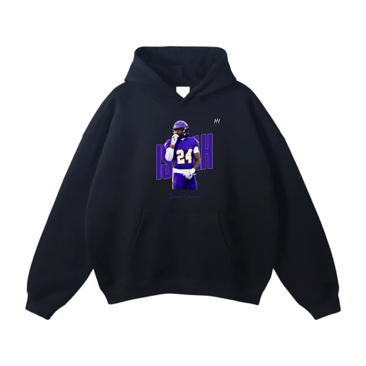 Isaiah Obiorah Oversize Fleeced Hoodie