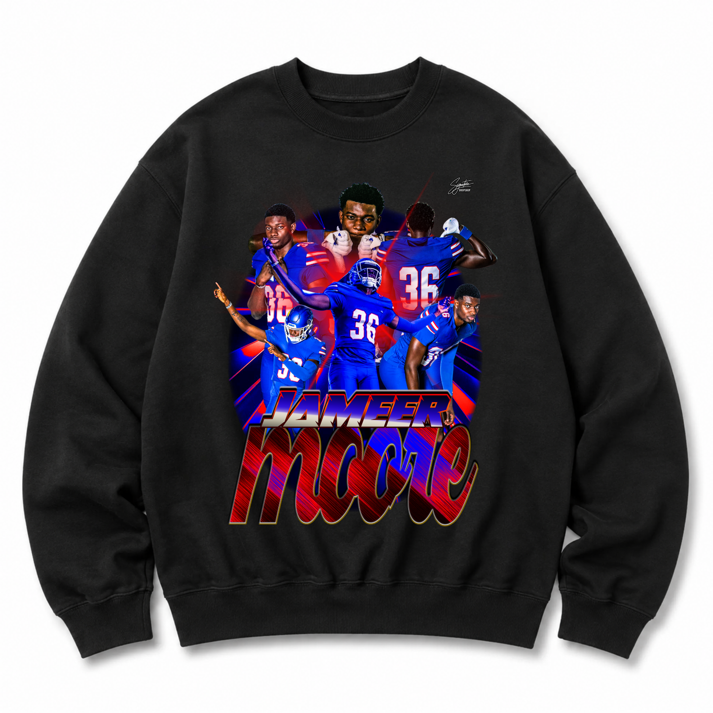 Jameer Moore Crewneck Sweatshirt