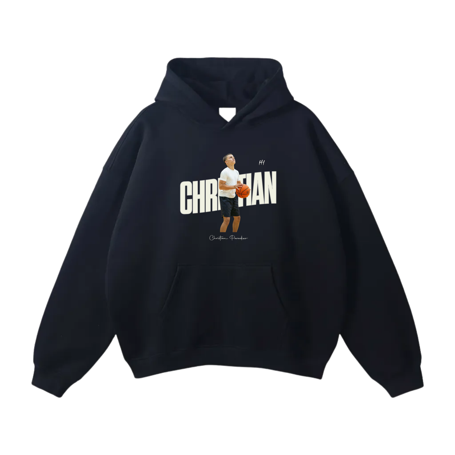 Christian Paradizo Oversize Fleeced Hoodie