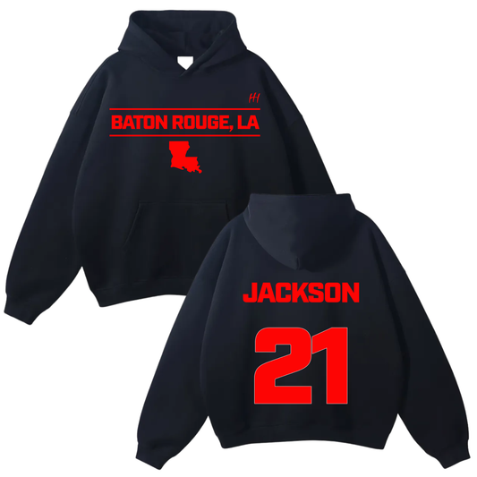 Christopher Ryan Jackson Oversize Fleeced Hoodie