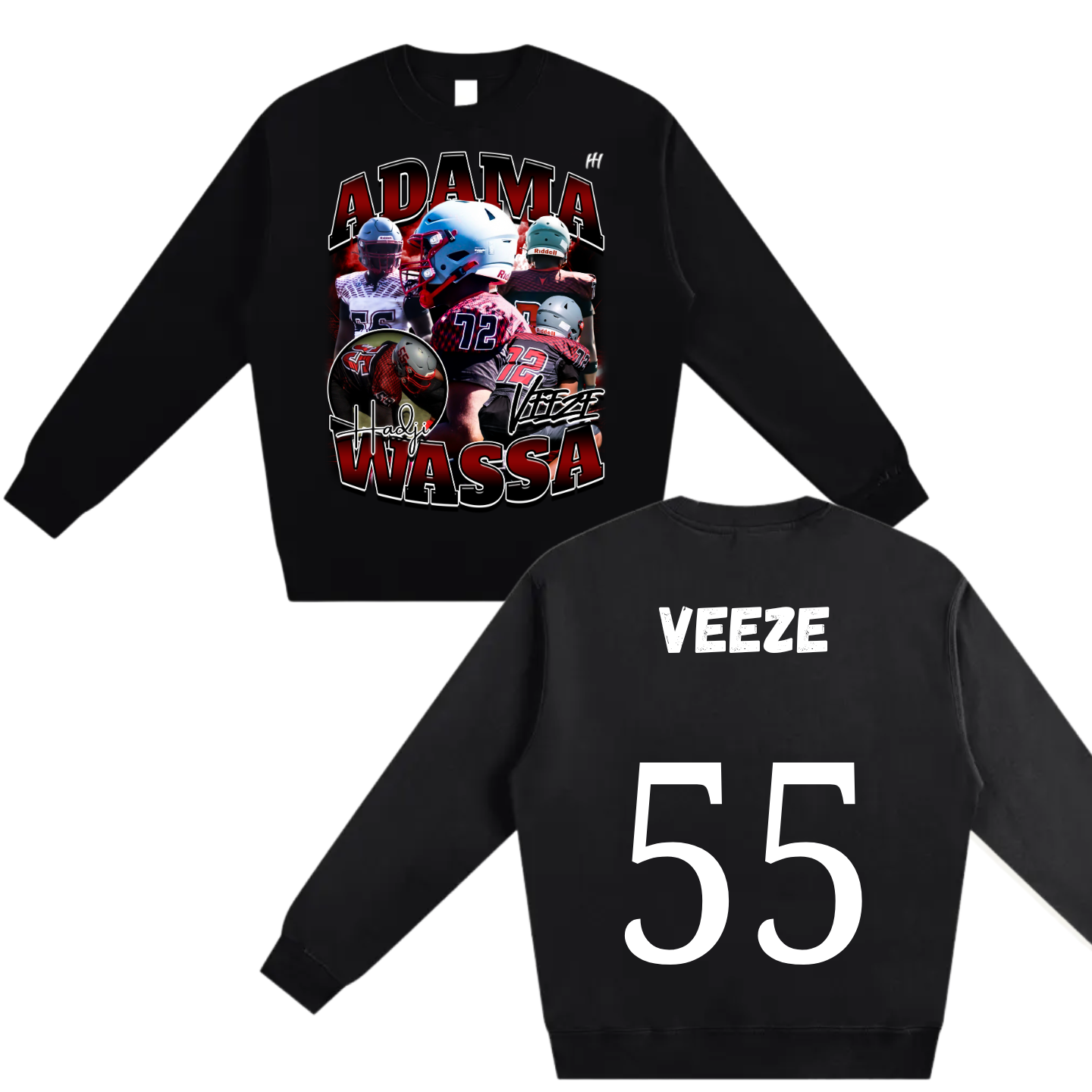 Adama Hadji Wassa Heavyweight Crewneck Sweatshirt