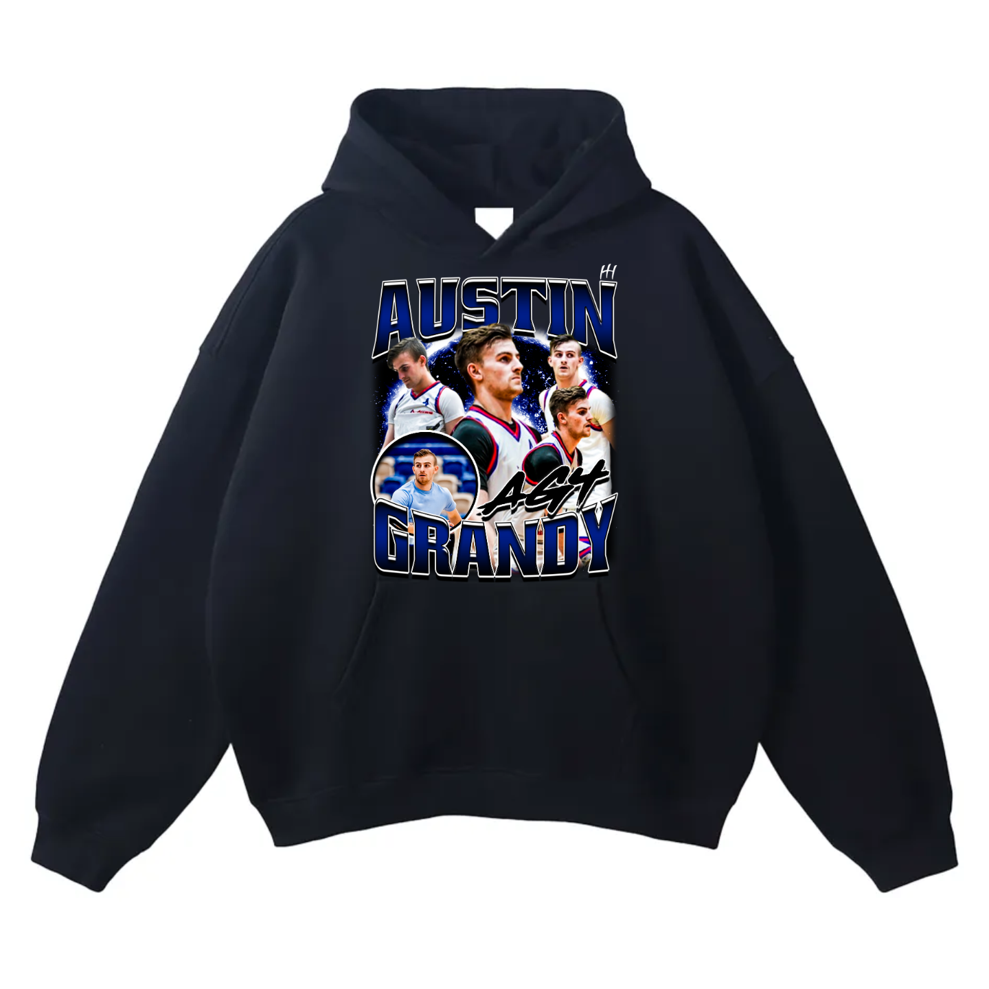 Austin Grandy Oversize Fleeced Hoodie
